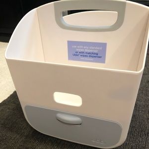 Ubbi Diaper Caddy-Gray
